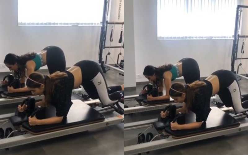 Sara Ali Khan’s Fitness Trainer Can’t Wait To Train Her; Shares Throwback Video Performing Pilates With The Actor As She Misses Her-WATCH