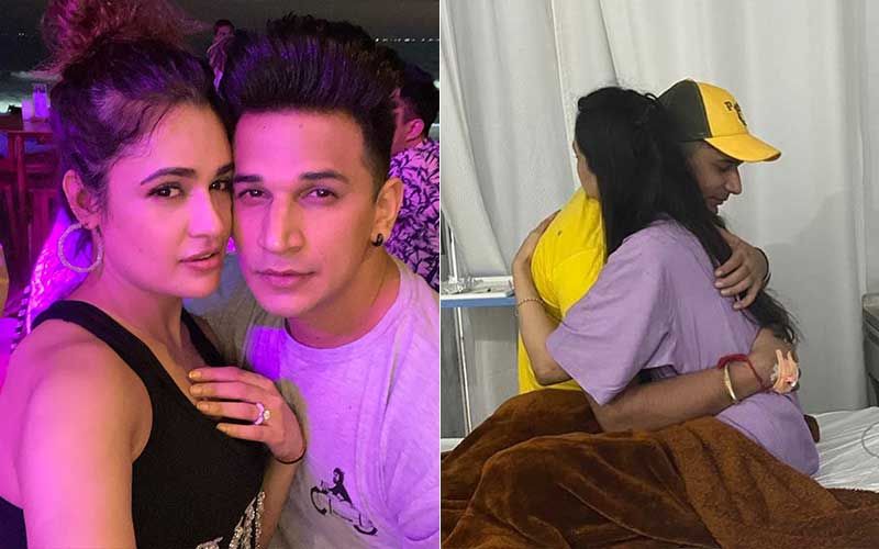 Prince Narula Shares A Heartfelt Pic From The Hospital With Wife Yuvika Chaudhary Post Dengue Diagnosis; Pens ‘It's Very Painful’