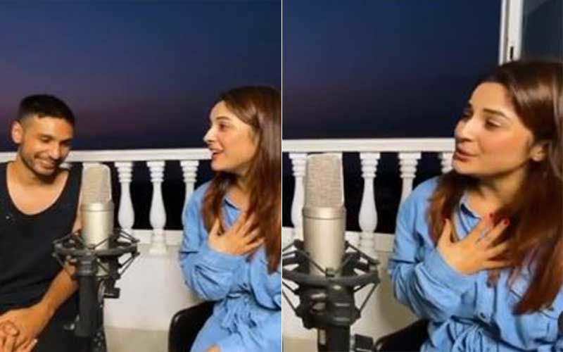 Bigg Boss 13 Fame Shehnaaz Gill Croons To Dil Diyan Gallan With Arjun Kanungo; Shares A Sneak-Peek Of The Cover-WATCH
