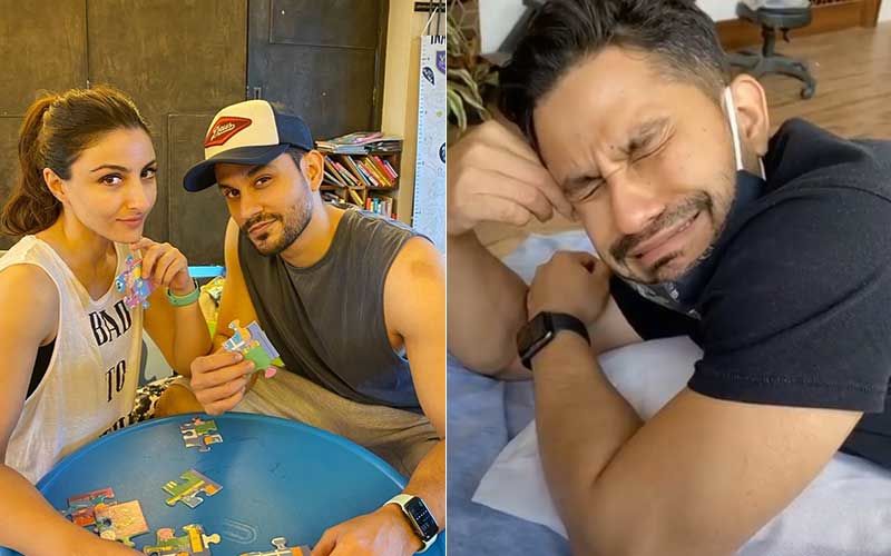 Kunal Kemmu Says ‘It’s Not Hurting At All’ As He Gets His Lower Leg Inked; Wifey Soha Ali Khan Shoots The Video With Lots Of Excitement-WATCH