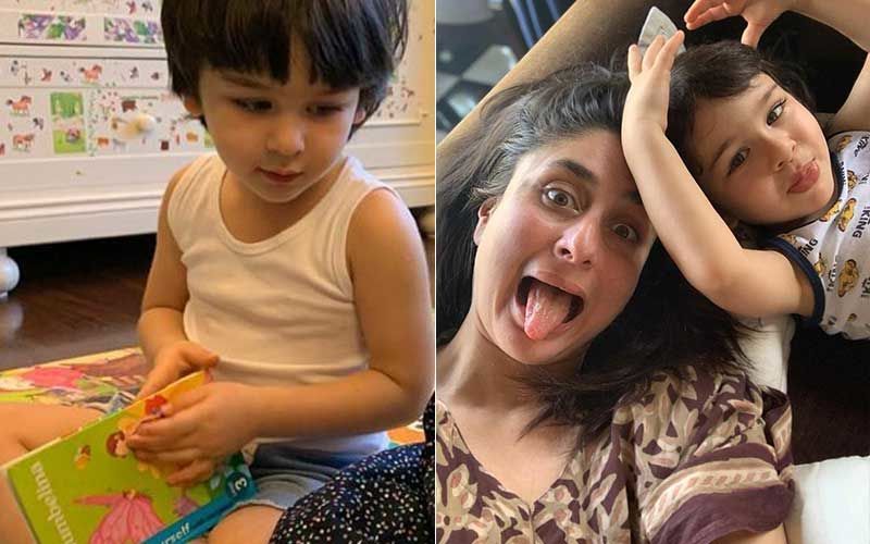 Taimur Ali Khan Is Learning Spanish To Beat Lockdown Blues; Happy Mommy Kareena Shares Pic Of Tim Posing With His Teacher