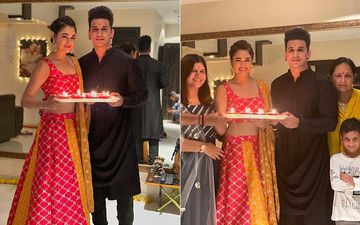 Diwali 2020: When Nach Baliye 9 Winners Prince Narula And Yuvika Chaudhary Took Time Off From Dance Rehearsals To Celebrate With Family