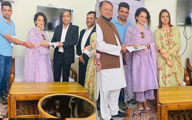 Kangana Ranaut Invites Himachal Pradesh CM And Cabinet Minister For Brother Aksht Ranaut’s Wedding; Shares Pics As Family Extends Invitation