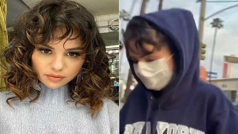 Selena Gomez Breaks The Self Isolation Rule And Heads Out For Some Chipotle With Friends In Los Angeles-VIDEO