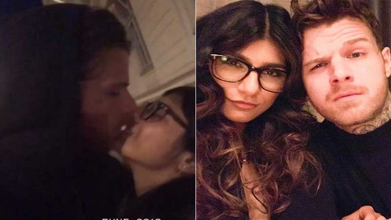 Former Porn Star Mia Khalifa Locks Lips With Fiance Robert Sandberg; The Couple Looks Madly In Love