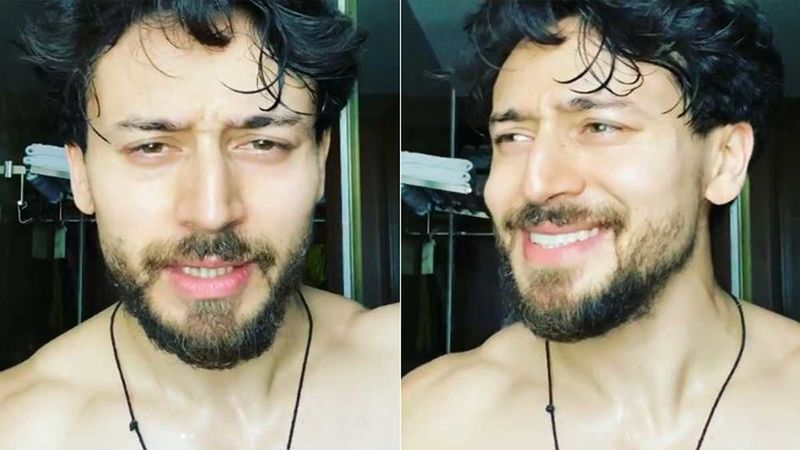 Tiger Shroff Goes Shirtless As He Accepts The #Antakashri Challenge; Sings A Soulful Rendition Of Song Sab Tera From Baaghi-WATCH