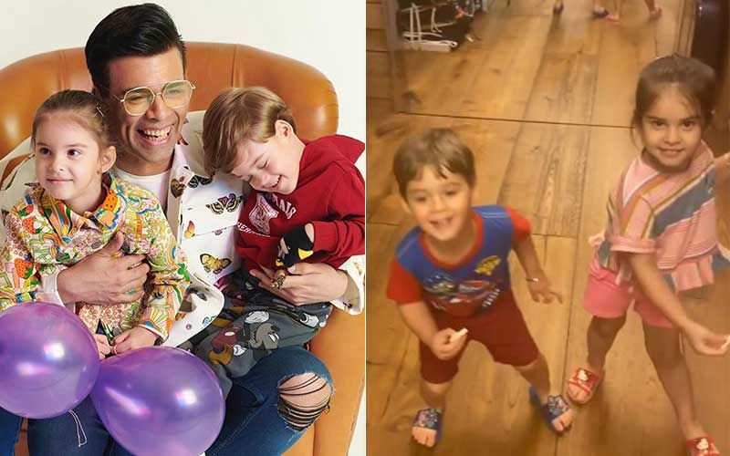 Karan Johar Gets Tagged As 'Talentless' By His Kids Yash And Roohi; Filmmaker Says 'Ok I Have Had Enough' - WATCH