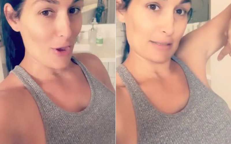 WWE Star Nikki Bella Asks Fans About The Armpit Odour During Pregnancy; Reveals Sister Brie Bella Agrees-WATCH