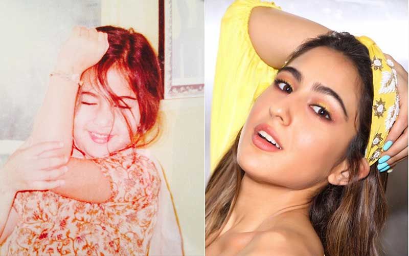Sara Ali Khan Was A Born Star As She Shares Her Then And Now Pic Once Again- VIEW PIC