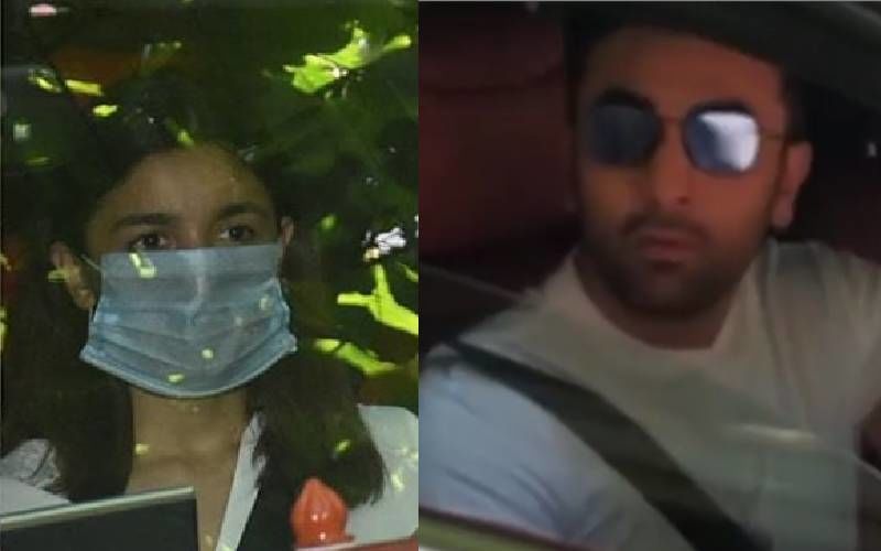 Rishi Kapoor Tehravi: Ranbir Kapoor Asks 'Sab Theek Hai' To Photographers, Alia Bhatt Advises Them To Wear Masks - WATCH