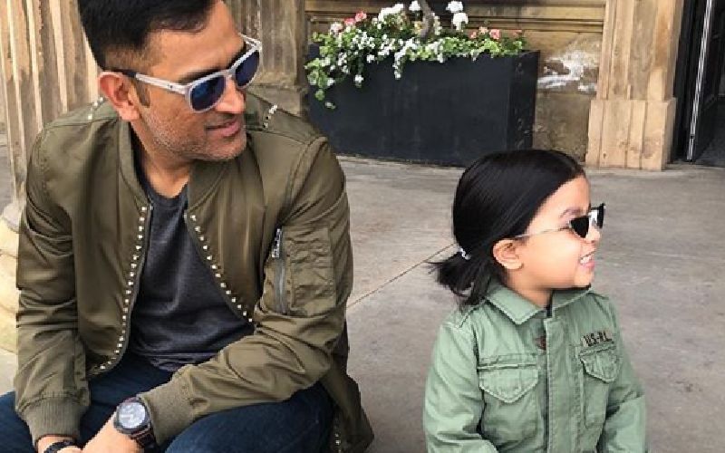 MS Dhoni's Daughter Ziva Is A Bike Enthusiast Just Like Her Daddy; Goes Vroom Vroom In Latest Video - WATCH