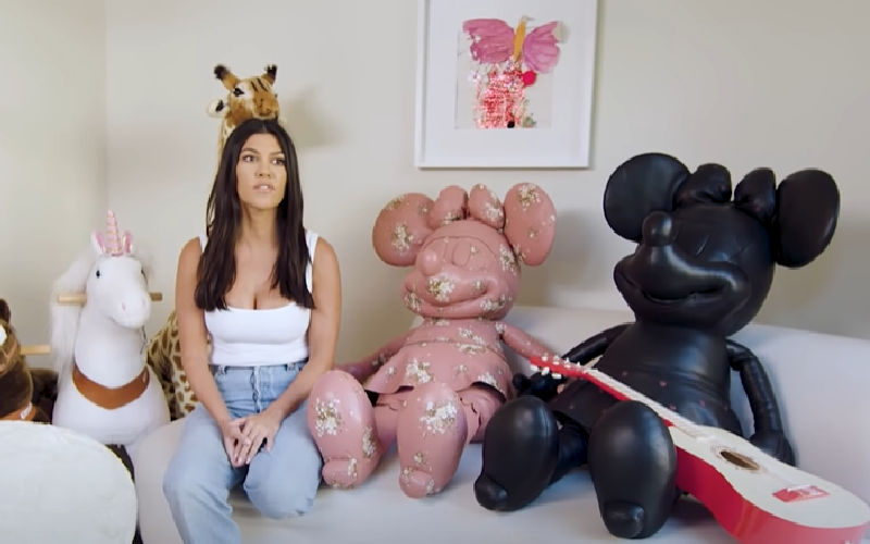 Kourtney Kardashian Takes You INSIDE Her Kids Playhouse Filled With Toys And Books; It's Perfect To A T - WATCH