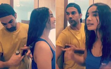 After Anushka Sharma, Rajkummar Rao Turns The Tables As He Gives GF Patralekhaa A New Haircut-WATCH