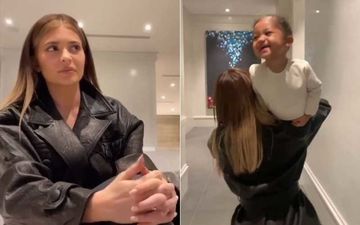 Kylie Jenner Gives Fans A Sneak-Peek Of Her After The First Post-Quarantine Party; Carries Stormi Webster For Visual Representation-WATCH