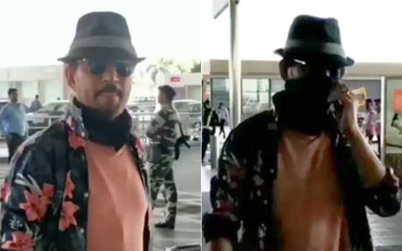 Irrfan Khan Passes Away: When The Actor Uncovered His Face To Pose For Paps On His Return From London -WATCH