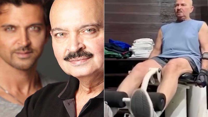Hrithik Roshan Shares A Motivating Video Of Father Rakesh Roshan Working Out; Says ‘The Virus Should Be Afraid Of Him'