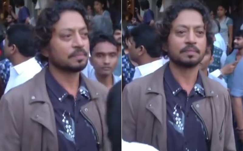 Irrfan Khan Death: This Video Of Irrfan Sobbing While Bidding Final Goodbye To Om Puri’s Mortal Remains Will Leave You Misty Eyed