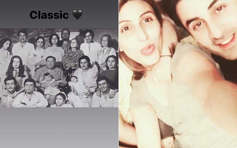 Ranbir Kapoor’s Sister Riddhima Kapoor Sahni Shares A ‘Classic’ Black And White Pic Of The Kapoor Family; Sunday Nostalgia Peaks