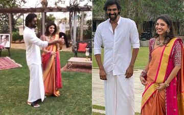 Rana Daggubati Pops A Champagne Bottle After His Roka Ceremony With Miheeka Bajaj; The Couple Is On Cloud 9- WATCH