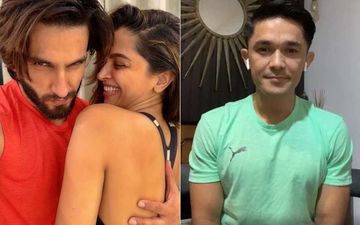 Deepika Padukone Crashes Ranveer Singh’s Instagram Live With Sunil Chhetri To Say ‘I Love You Baby’