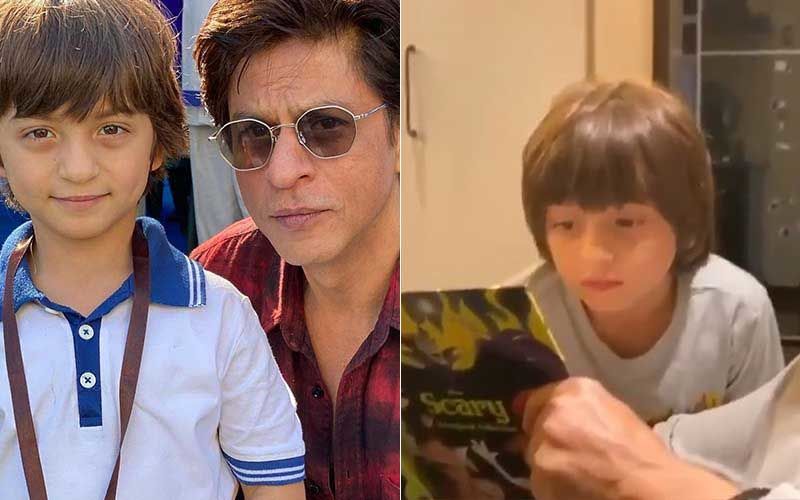 Shah Rukh Khan Blissfully Reads Stories To AbRam Khan; Gauri Khan Gives Fans A Glimpse Of Birthday Celebrations -WATCH