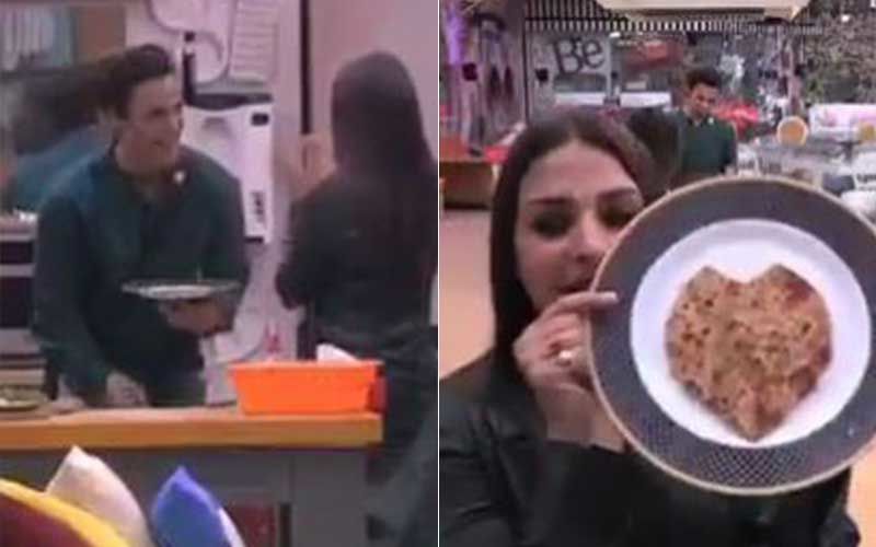 When Asim Riaz Made A Paratha For Ladylove Himanshi Khurana In Bigg Boss 13, Inspired By Prince Narula-WATCH
