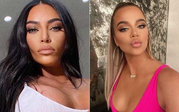 Kim Kardashian Wishes Fans ‘Good Afternoon’ Putting Her Sexy Legs On Display; Sister Khloe Kardashian Says ‘Great Afternoon’