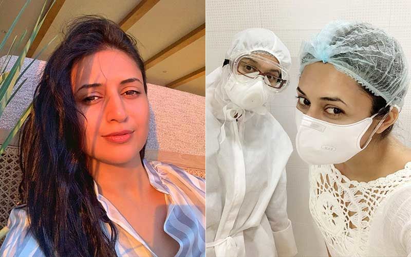 Divyanka Tripathi Flashes Her Pearly Whites In A Mask After Visiting Her Dentist; Calls Fans ‘Unlucky’