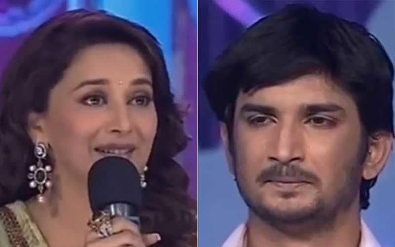 When Madhuri Dixit Consoled A Teary-Eyed Sushant Singh Rajput After His Jhalak Dikhhla Jaa Performance Paying Tribute To His Late Mother