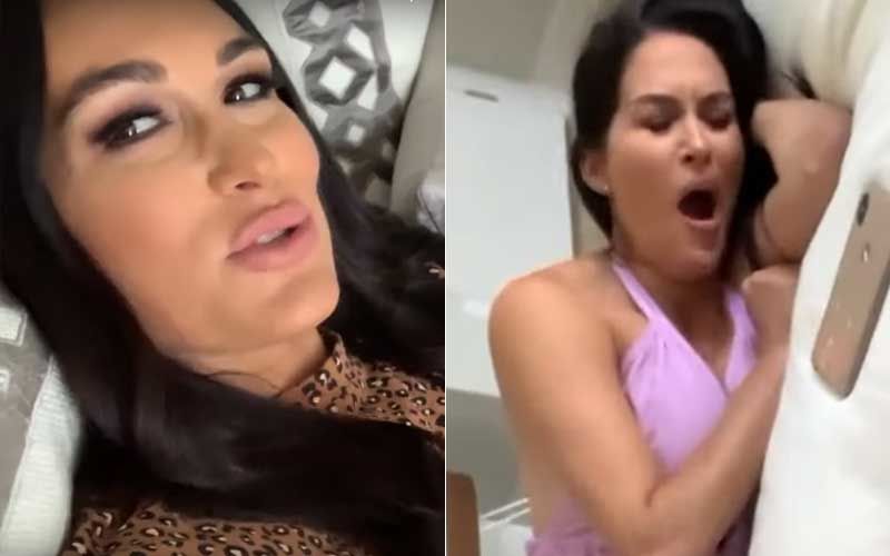 Heavily Pregnant Twins Nikki-Brie Bella Complain As They Are Tired AF; Announce Resuming Filming Total Bellas Next Season-WATCH