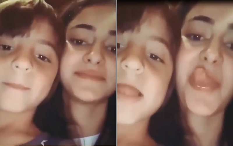 Ananya Panday’s Cutesy UNSEEN Video Bonding With Shah Rukh Khan's Son AbRam Khan Is Too Cute For Words; WATCH