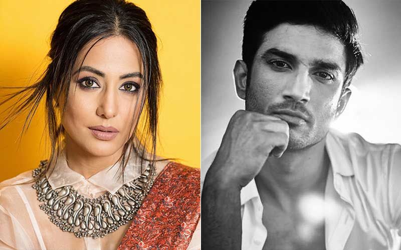 Hina Khan Says Late Sushant Singh Rajput Will Always Be A Star; Remembers Him On One Month Death Anniversary