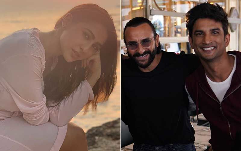 Dil Bechara Premiere: Sara Ali Khan Shares A Pic Of Dad Saif Ali Khan And Sushant Singh Rajput; Says ‘To The Last Thing You Two Have In Common’