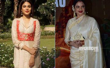 Rhea Chakraborty Arrested: Excerpt From Rekha’s Autobiography On Husband Mukesh Aggarwal’s Suicide Resurfaces