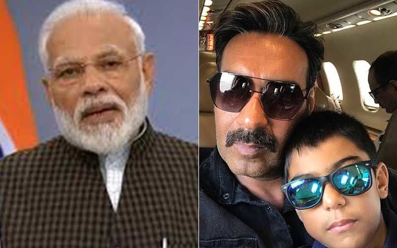Prime Minister Narendra Modi Is Impressed By Ajay Devgn's Son, Yug As The 10-Year-Old Spent His Birthday Towards Greener Planet