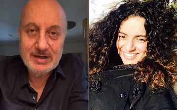 Anupam Kher Shares Video Of His Mom As She Says ‘Jai Ho, Dushmano Ko Bhay Ho’; Kangana Ranaut Has The Best Reaction Ever-WATCH