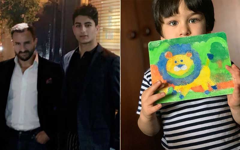 Saif Ali Khan’s Son Ibrahim Ali Khan Has The Best Ever Reply To Kareena Kapoor Khan’s Post On 'Little Picasso Taimur'
