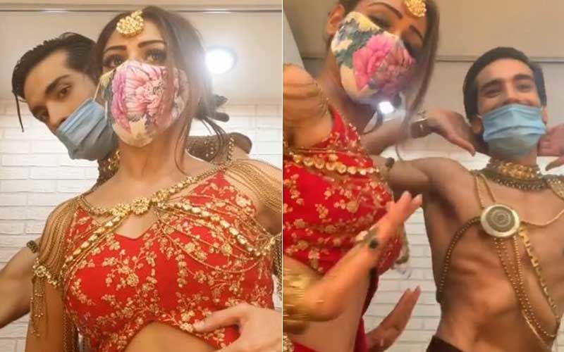 Naagin 5: Surbhi Chandna And Mohit Sehgal Do The ‘Happy Dance’ After They Get Their Tandav Steps Right; Actress Shares Rehearsals Video-WATCH