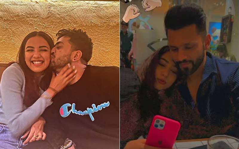 'Jaans' Aly Goni And Jasmin Bhasin Step Out On A 'Bigg' Double Date With Rahul Vaidya-Disha Parmar; Couples Can't Stop Beaming As They Get Naughty For Cameras