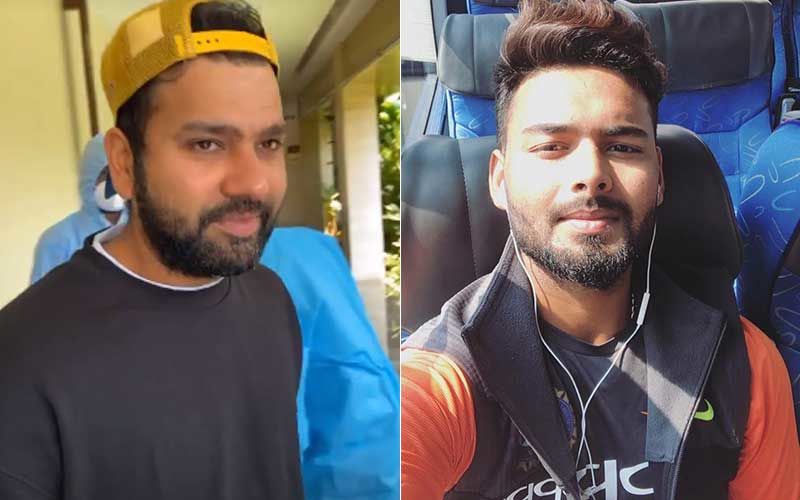 Rishabh Pant Asks Rohit Sharma ‘Kaise Ho Bhaiya’ While He Undergoes A COVID-19 Swab Test; Latter Has A Middle Finger Reply-WATCH Video