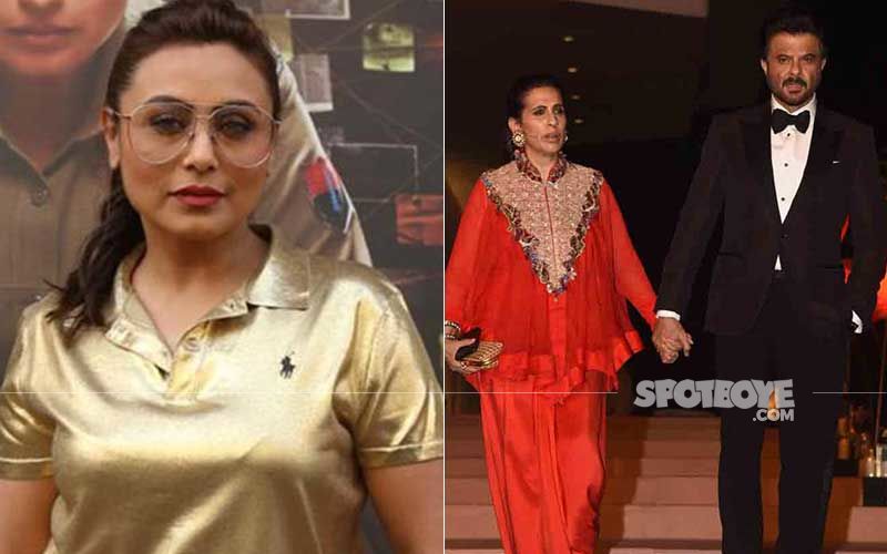 Rani Mukerji Arrives At Anil Kapoor’s Residence To Wish Sunita Kapoor On Her Birthday; Gets Clicked While Making A Classy Exit