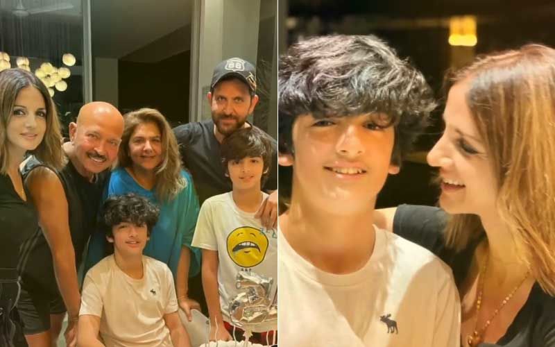 Hrithik Roshan And Ex-Wife Sussanne Khan Come Together To Celebrate Son Hrehaan’s Birthday; Here's A Sneak-Peek From The Celebration- WATCH