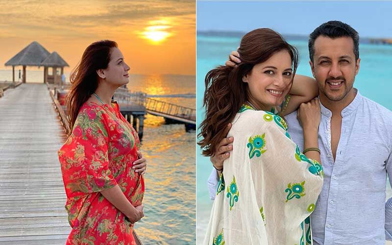 Dia Mirza Announces Pregnancy With A Surreal Sunset Photo Clicked By Hubby Vaibhav Rekhi; Flaunts Baby Bump, Says ‘Blessed To Cradle This Purest Of All Dreams In My Womb’