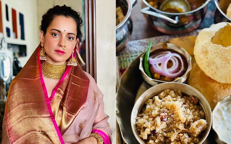 Kangana Ranaut Gets Trolled For Posting Pic Of Durga Ashtami Prasad With Onions; Netizens Term Her ‘Anti-Hindu’; Actress Can't Believe Onion Is The Top Trends