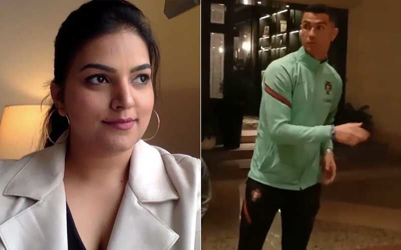 Apharan 2 Actress Snehil Dixit Mehra Goes Berserk After Spotting Cristiano Ronaldo In Serbia; Says ‘Dhanya Bhaag Humare’-WATCH Video