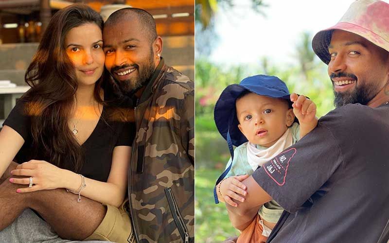 Hardik Pandya And Son Agastya Accompany Natasa Stankovic At The Gym ...