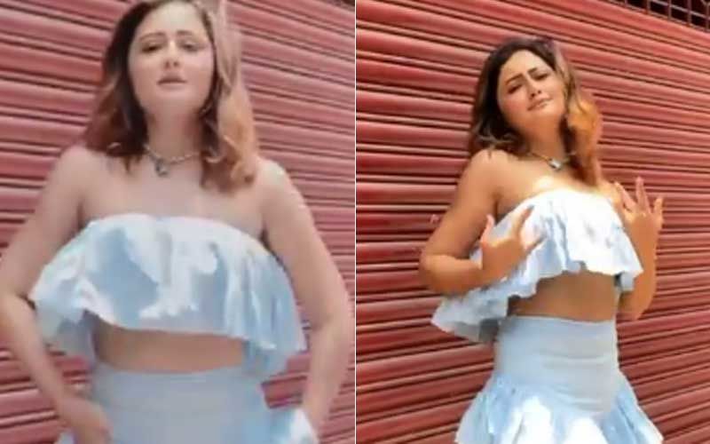 Rashami Desai Takes The #UpChallenge In A Sexy Mini-Skirt And A Crop Top; Bigg Boss 13 Fame Shows-Off Her Killer Moves-WATCH