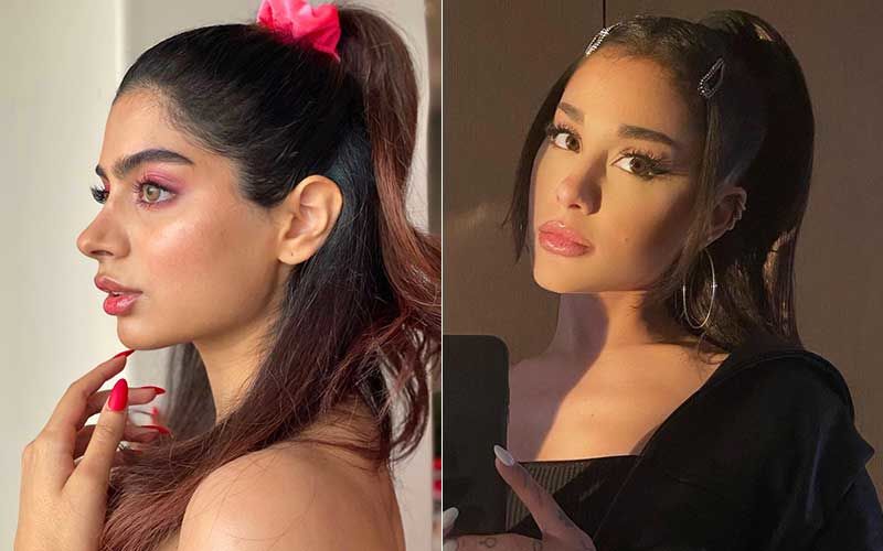 Khushi Kapoor Channelizes Her Inner Ariana Grande; Dresses Up Like The Stuck With U Singer In A New Post