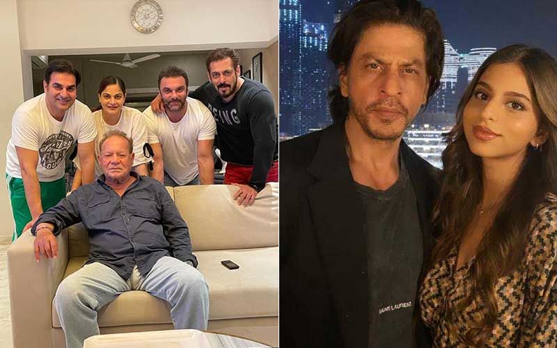 Father’s Day 2021: Salman Khan Poses For A Group Pic With Dad Salim Khan And His Siblings; Shah Rukh Khan Says ‘Miss You Baby’ As Daughter Suhana Khan Wishes Him