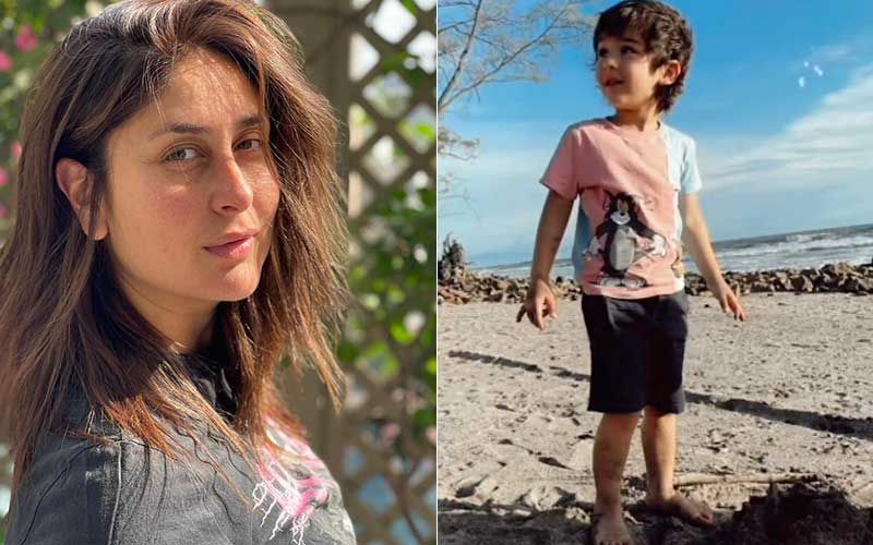 World Environment Day 2021: Kareena Kapoor Khan Shares Photos Of All Grown-Up Taimur Ali Khan Playing At A Beach; Says ‘Protect Heal Love’
